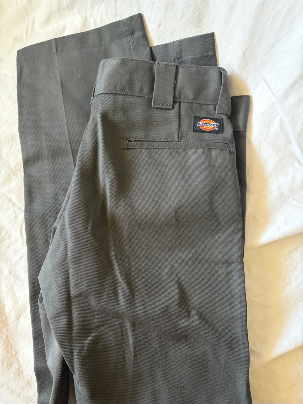 Dickies Men’s Chinos — Charcoal Gray Pants Slim Straight 30x32